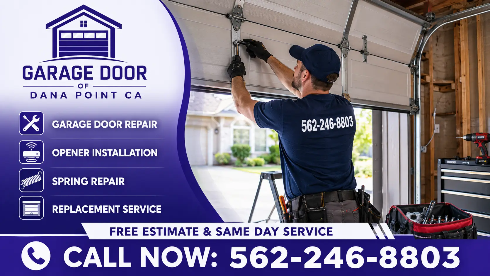 Garage Door of Dana Point CA | Professional Repair Service